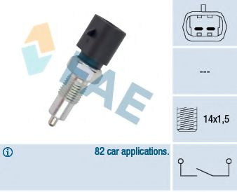 Comutator, lampa marsarier FIAT PANDA Van (141) (1986 - 2004) FAE 40480 piesa NOUA