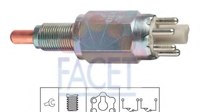 Comutator, lampa marsarier FORD FIESTA IV (JA, JB) (1995 - 2002) FACET 7.6243 piesa NOUA