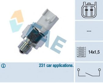 Comutator, lampa marsarier FORD FOCUS II (DA) (2004 - 2012) FAE 40592 piesa NOUA