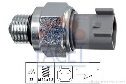 Comutator, lampa marsarier FORD KUGA I (2008 - 2016) FACET 7.6272 piesa NOUA