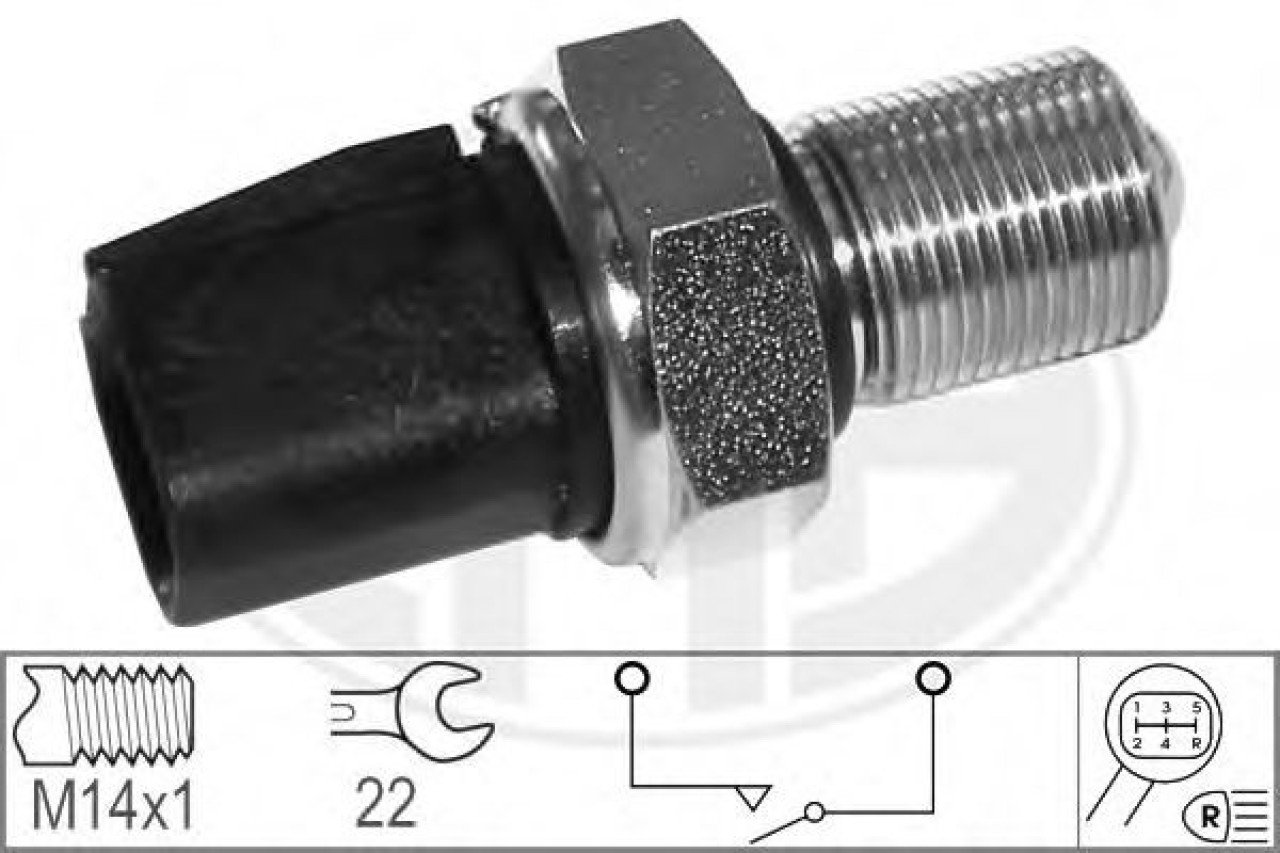 Comutator, lampa marsarier FORD TRANSIT bus (FD, FB, FS, FZ, FC) (2000 - 2006) ERA 330594 piesa NOUA