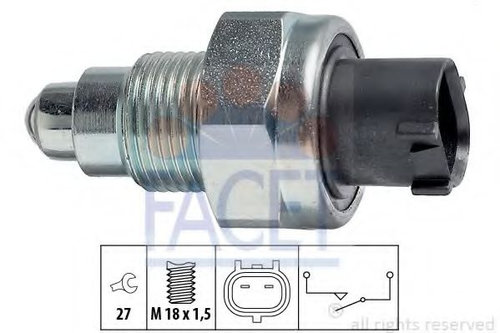 Comutator, lampa marsarier HONDA ACCORD VII Tourer (CM) (2003 - 2008) FACET 7.6246 piesa NOUA
