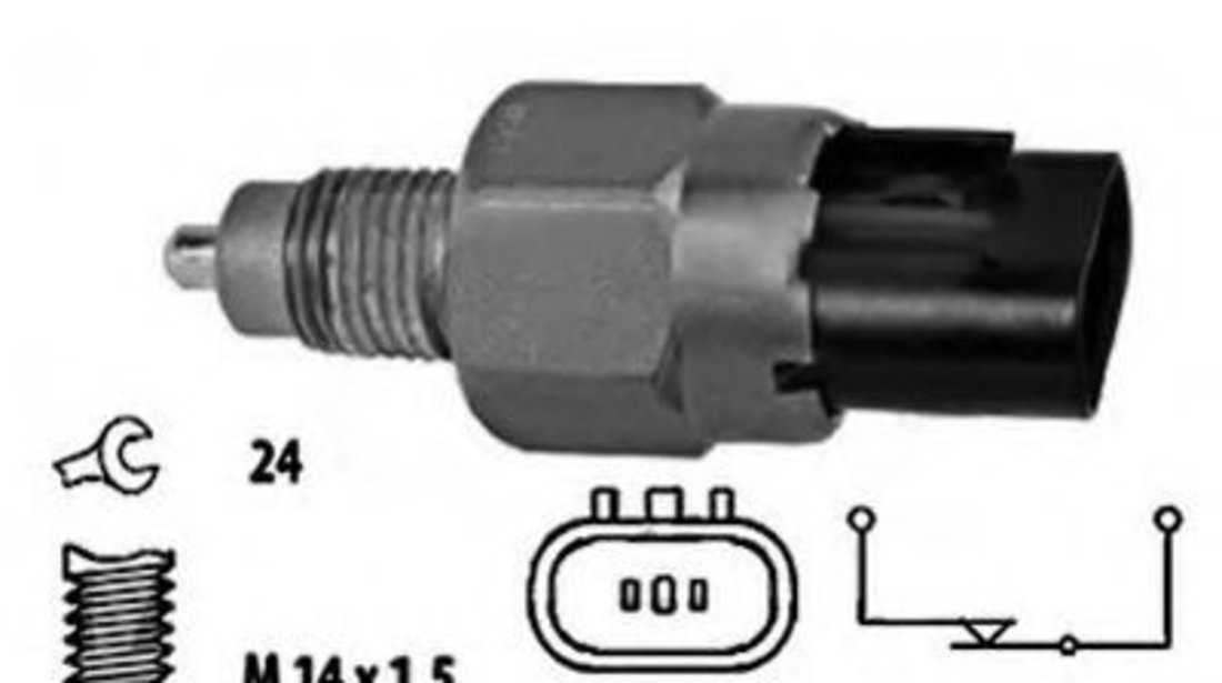 Comutator, lampa marsarier HYUNDAI i30 CW (FD) (2007 - 2012) MEAT & DORIA 36085 piesa NOUA