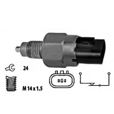 Comutator, lampa marsarier KIA CARENS III (UN) (2006 - 2013) MEAT & DORIA 36085 piesa NOUA