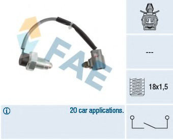 Comutator, lampa marsarier MAZDA 6 Combi (GH) (2008 - 2016) FAE 40987 piesa NOUA