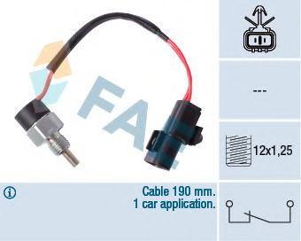 Comutator, lampa marsarier MITSUBISHI PAJERO II (V3_W, V2_W, V4_W) (1990 - 1999) FAE 41249 piesa NOU...