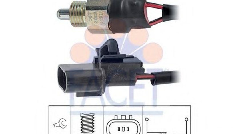 Comutator, lampa marsarier MITSUBISHI PAJERO III (V7_W, V6_W) (1999 - 2007) FACET 7.6202 piesa NOUA