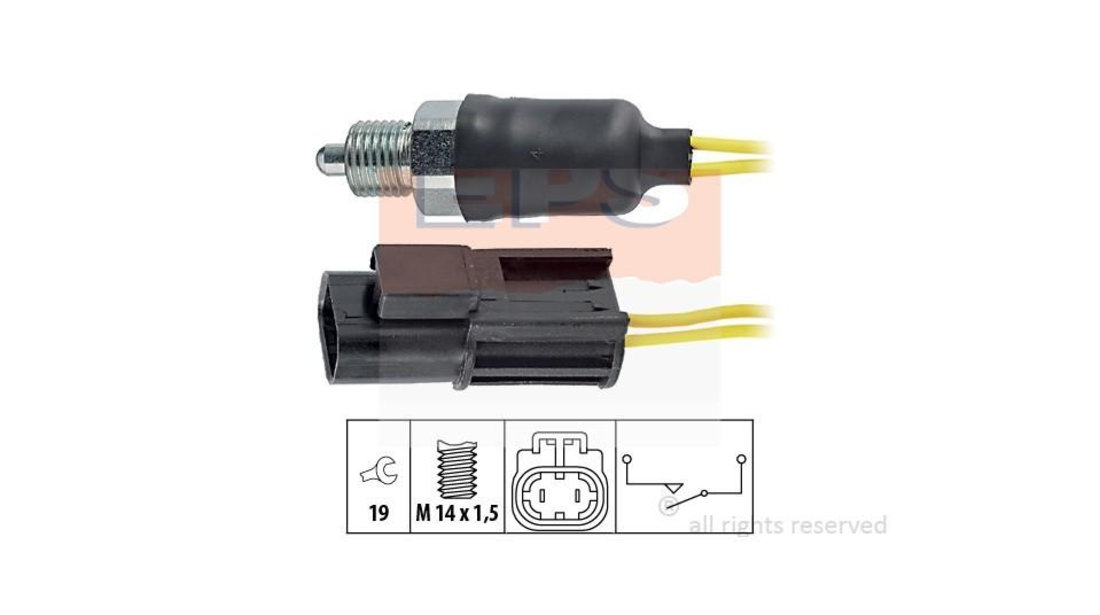 Comutator, lampa marsarier Nissan PATROL GR Mk II autoturism de teren, inchis (Y61) 1997-2016 #2 008621531