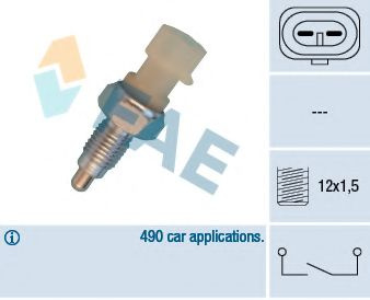 Comutator, lampa marsarier OPEL MERIVA (2003 - 2010) FAE 40830 piesa NOUA