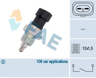 Comutator, lampa marsarier OPEL MERIVA B (2010 - 2016) FAE 40511 piesa NOUA