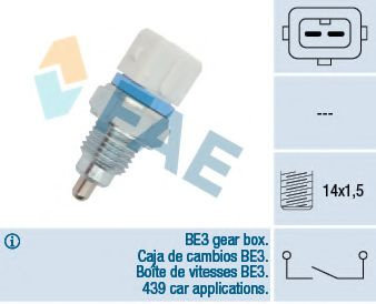 Comutator, lampa marsarier PEUGEOT 206 CC (2D) (2000 - 2016) FAE 40650 piesa NOUA