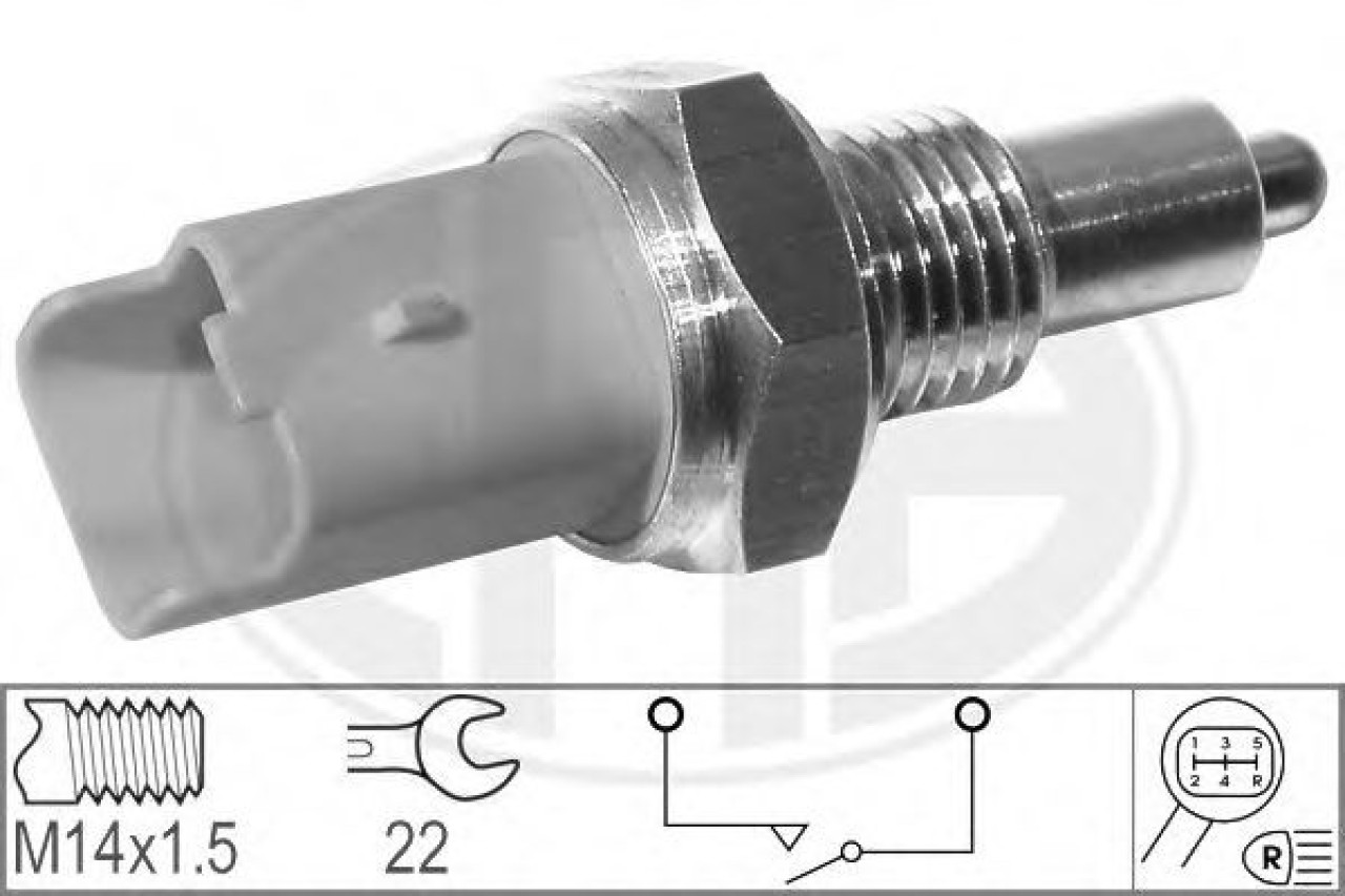 Comutator, lampa marsarier PEUGEOT 307 CC (3B) (2003 - 2016) ERA 330513 piesa NOUA