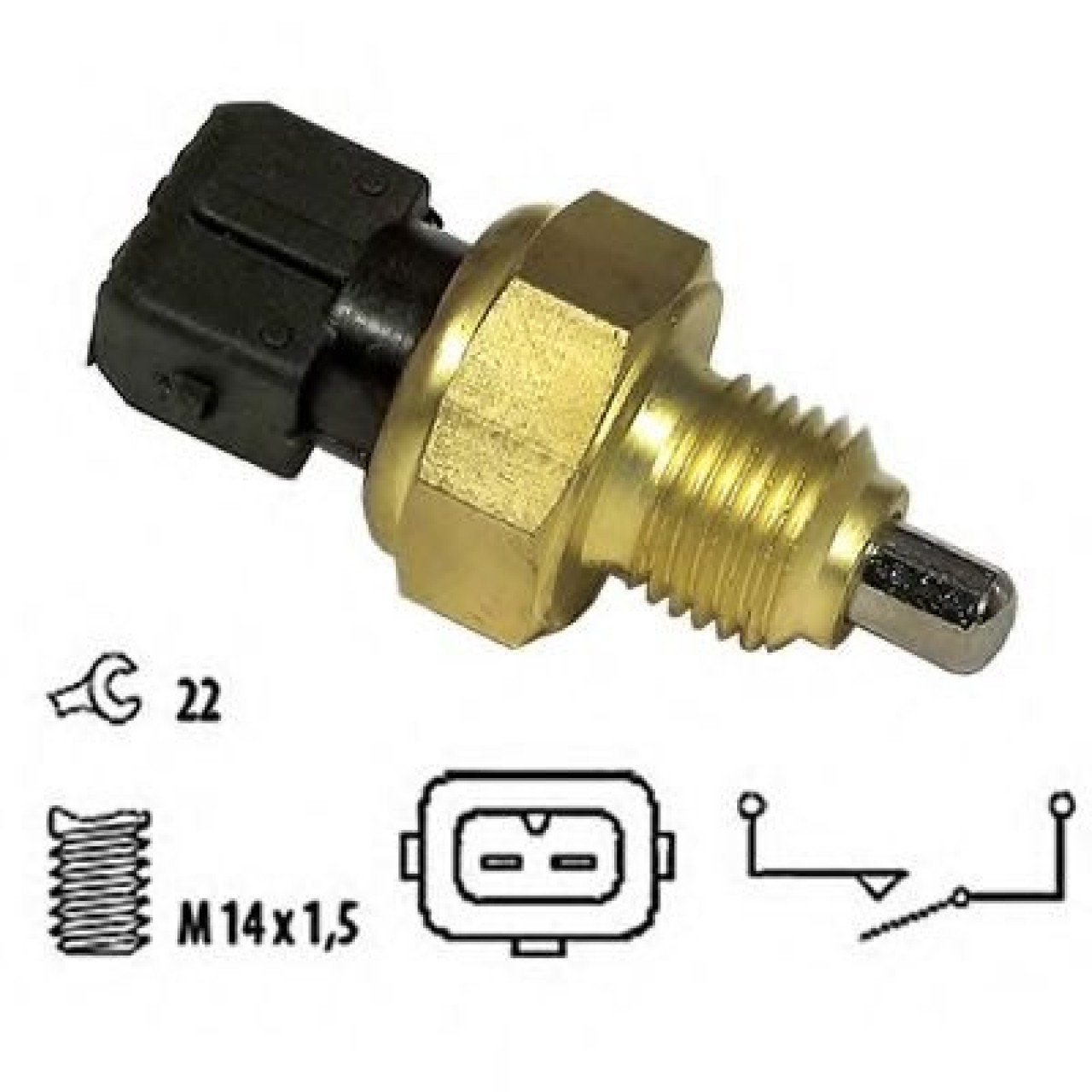 Comutator, lampa marsarier PEUGEOT EXPERT (224) (1995 - 2016) MEAT & DORIA 36003 piesa NOUA