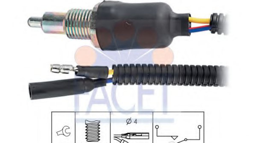 Comutator, lampa marsarier ROVER 45 (RT) (2000 - 2005) FACET 7.6093 piesa NOUA