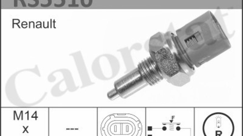 Comutator, lampa marsarier (RS5510 CALORSTAT by Vernet) DACIA,MITSUBISHI,NISSAN,OPEL,RENAULT,VAUXHALL,VOLVO