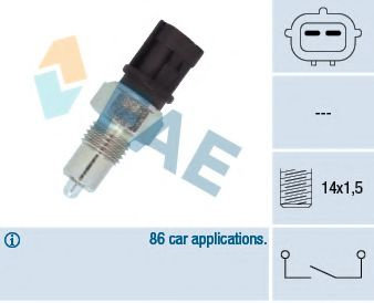 Comutator, lampa marsarier SUZUKI SWIFT IV (FZ, NZ) (2010 - 2016) FAE 40835 piesa NOUA