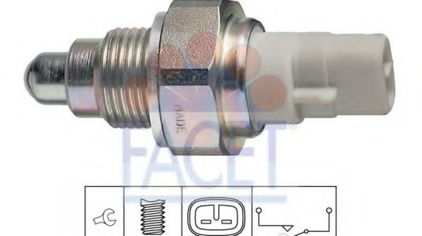 Comutator, lampa marsarier TOYOTA AVENSIS Station Wagon (T22) (1997 - 2003) FACET 7.6111 piesa NOUA