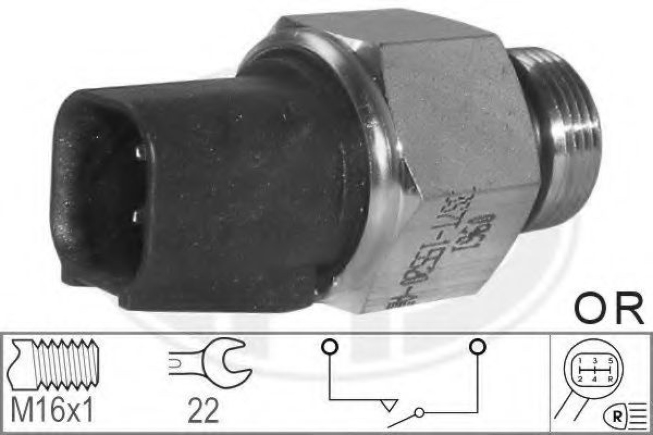 Comutator, lampa marsarier VOLVO V50 (MW) (2004 - 2016) ERA 330580 piesa NOUA