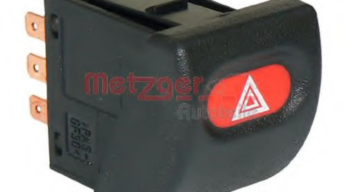 Comutator ,lumini de avarie OPEL ASTRA F Hatchback (53, 54, 58, 59) (1991 - 1998) METZGER 0916006 piesa NOUA