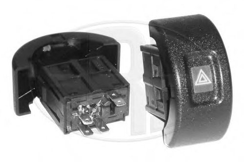 Comutator ,lumini de avarie OPEL ASTRA G Hatchback (F48, F08) (1998 - 2009) ERA 662035 piesa NOUA