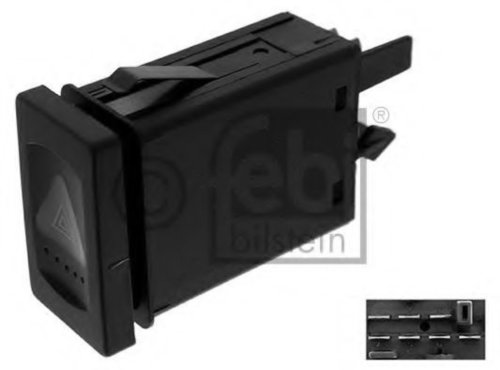 Comutator ,lumini de avarie VW PASSAT (3B2) (1996 - 2001) FEBI BILSTEIN 44701 piesa NOUA