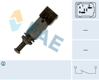 Comutator lumini frana (24890 FAE) DACIA,NISSAN,OPEL,RENAULT,RENAULT TRUCKS,VAUXHALL