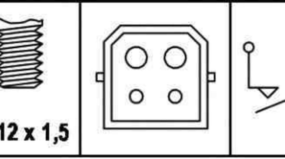 Comutator lumini frana AUDI A4 (8D2, B5) HELLA 6DD 008 622-351