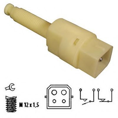 Comutator lumini frana AUDI A6 (4B2, C5) (1997 - 2005) MEAT & DORIA 35024 piesa NOUA