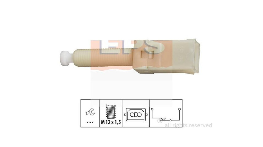 Comutator lumini frana Audi AUDI 80 (89, 89Q, 8A, B3) 1986-1991 #2 008622161