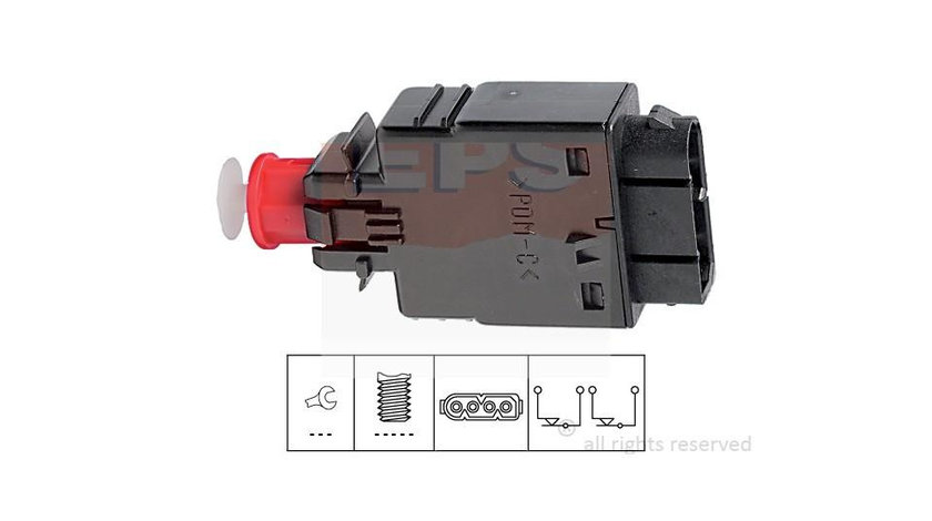 Comutator lumini frana BMW 5 (E34) 1987-1995 #2 007666001