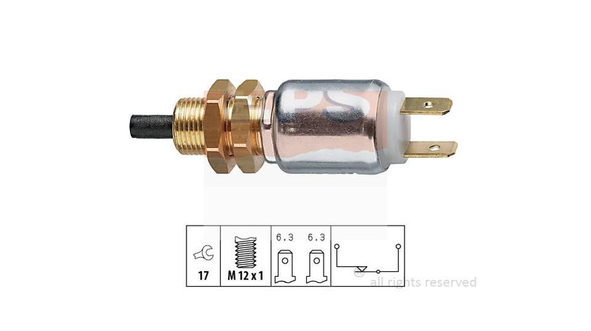 Comutator lumini frana BMW BMW 02 Cabriolet (E10) 1967-1975 #2 0005455309