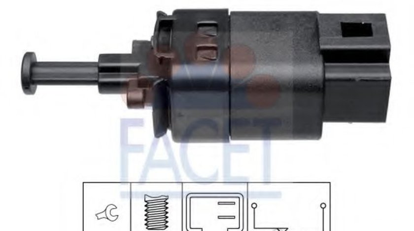 Comutator lumini frana CHEVROLET AVEO Limuzina (T250, T255) (2005 - 2016) FACET 7.1251 piesa NOUA