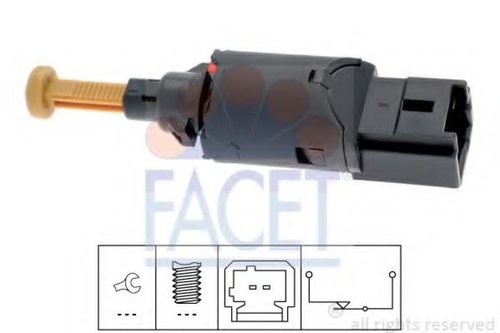 Comutator lumini frana CITROEN BERLINGO (MF) (1996 - 2016) FACET 7.1194 piesa NOUA