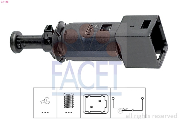 Comutator Lumini Frana Facet Nissan 7.1148