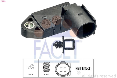 Comutator Lumini Frana Facet Skoda 7.1232