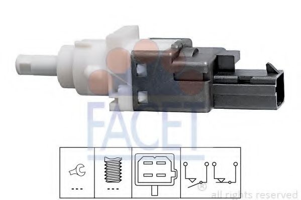 Comutator lumini frana FIAT CROMA (194) (2005 - 2016) FACET 7.1161 piesa NOUA