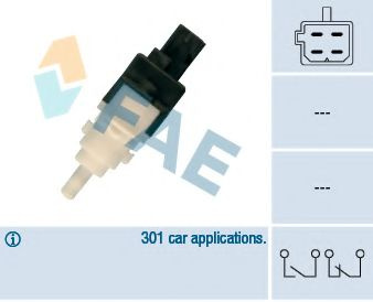 Comutator lumini frana FIAT DUCATO bus (230) (1994 - 2002) FAE 24413 piesa NOUA