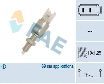 Comutator lumini frana HONDA ACCORD VI (CG, CK) (1997 - 2003) FAE 24550 piesa NOUA
