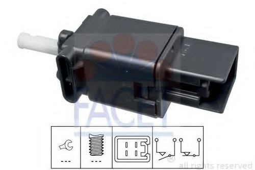 Comutator lumini frana MAZDA 6 Hatchback (GG) (2002 - 2008) FACET 7.1272 piesa NOUA