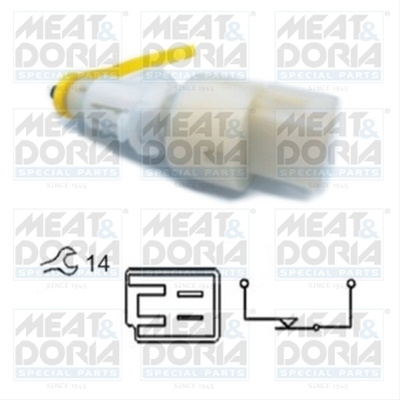 Comutator Lumini Frana Meat & Doria Lancia 35037