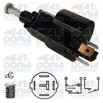 Comutator Lumini Frana Meat & Doria Opel 35039