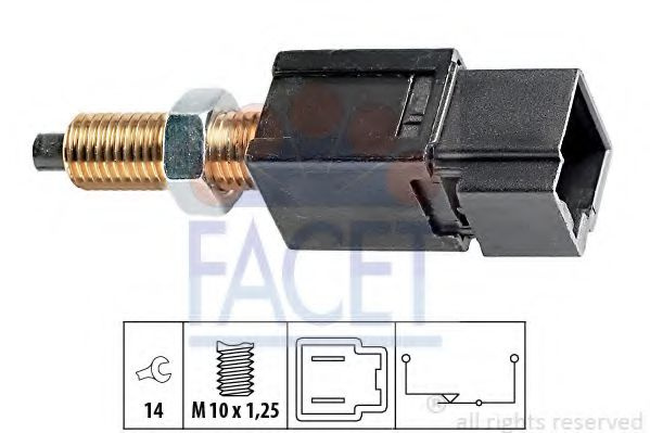 Comutator lumini frana NISSAN PICK UP III (D22) (1997 - 2016) FACET 7.1052 piesa NOUA