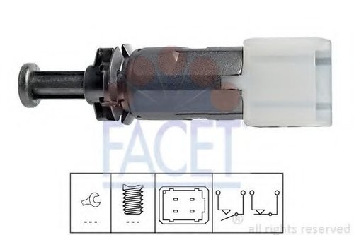 Comutator lumini frana NISSAN PRIMASTAR bus (X83) (2001 - 2016) FACET 7.1149 piesa NOUA