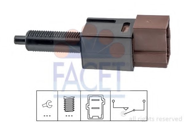 Comutator lumini frana NISSAN PRIMERA Break (WP12) (2002 - 2016) FACET 7.1265 piesa NOUA