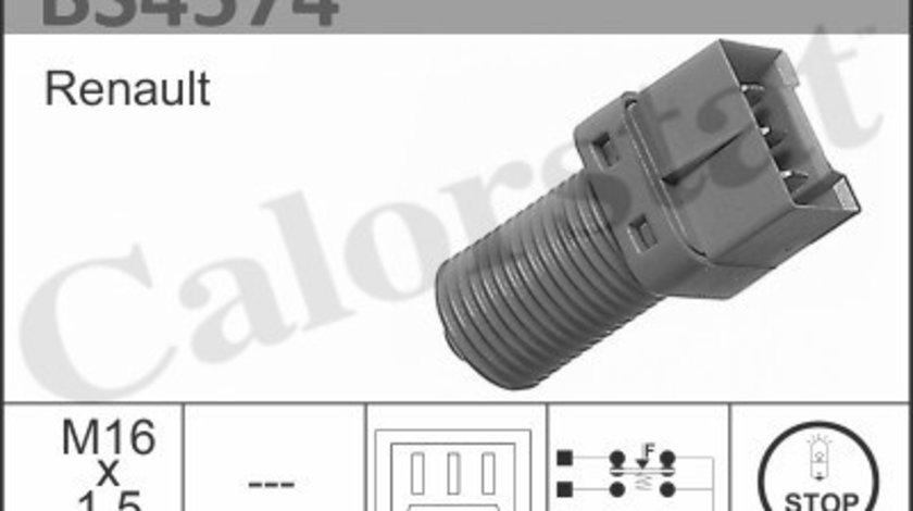 Comutator lumini frana partea de jos (BS4574 CALORSTAT by Vernet) RENAULT