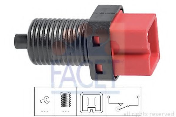 Comutator lumini frana PEUGEOT 607 (9D, 9U) (2000 - 2016) FACET 7.1184 piesa NOUA