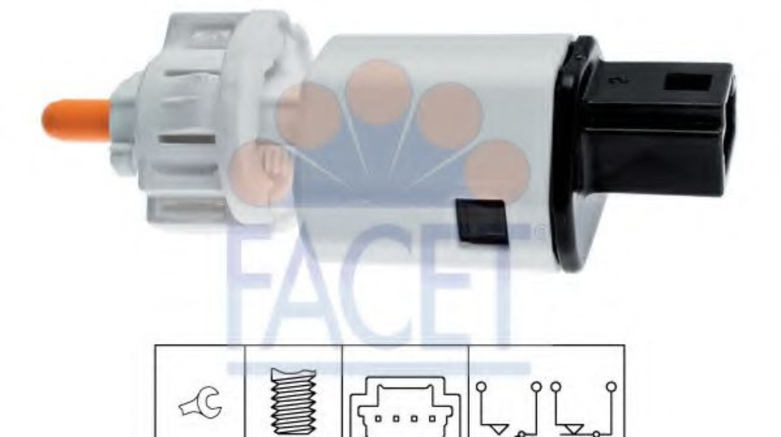 Comutator lumini frana RENAULT MEGANE I (BA0/1) (1995 - 2004) FACET 7.1275 piesa NOUA