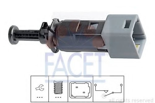 Comutator lumini frana RENAULT TRAFIC II platou / sasiu (EL) (2001 - 2014) FACET 7.1150 piesa NOUA