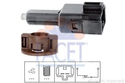 Comutator lumini frana TOYOTA AVENSIS Limuzina (T25) (2003 - 2008) FACET 7.1211 piesa NOUA