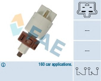 Comutator lumini frana TOYOTA YARIS (P9) (2005 - 2013) FAE 24691 piesa NOUA